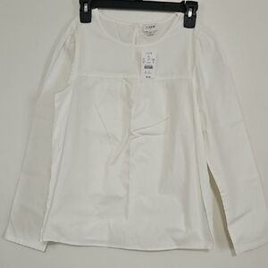 LOFT Women's Classic White Blouse